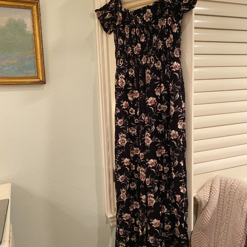 Xhilaration Floral Jumpsuit